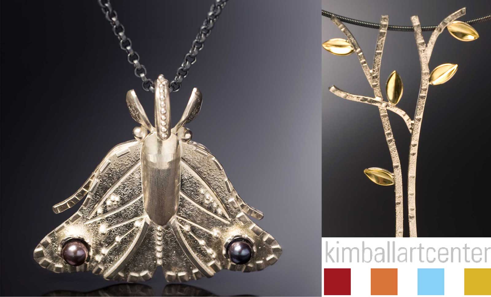 Find My Jewelry At The Kimball Art Center Gift Tiny Gold Leaves And A Curious Woodland Moth Are Now For Purchase At The Kimball Art Center S Gift Located In Park City 1401 Kearns Blvd